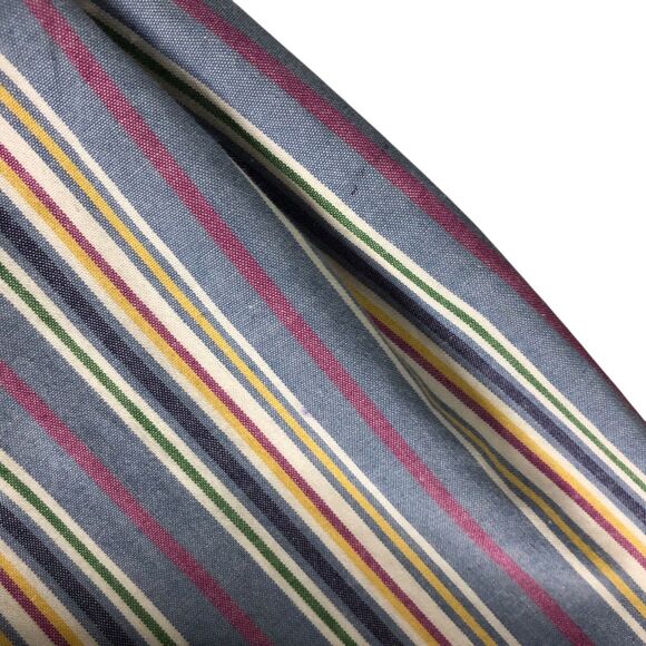 Vintage Ralph Lauren Shirt Mens XL Striped Long Sleeve Button Down Preppy Pony - Picture 11 of 16